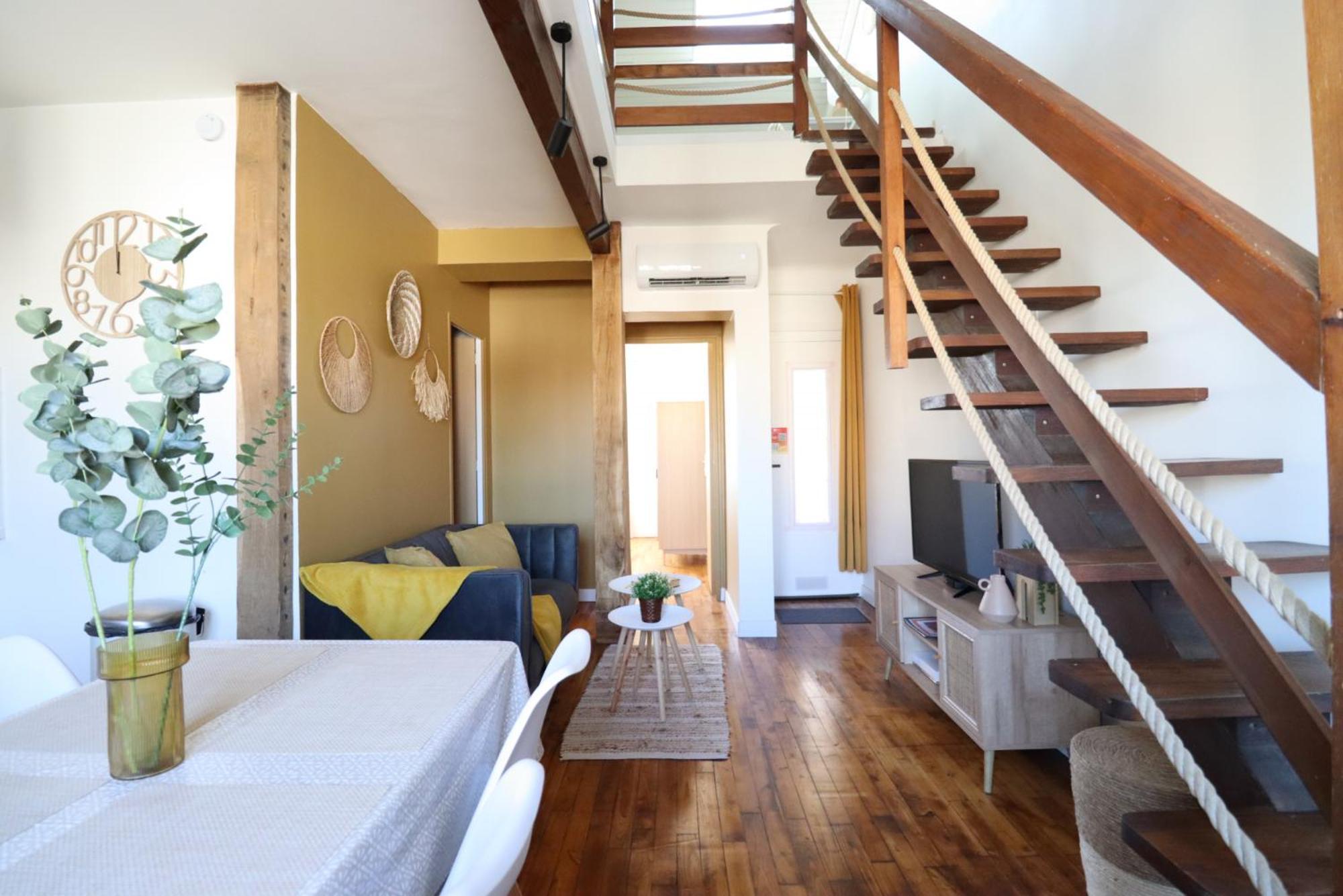 Le Boho - Charmant T3 Avec Climatisation Et Fibre Bergerac Quarto foto